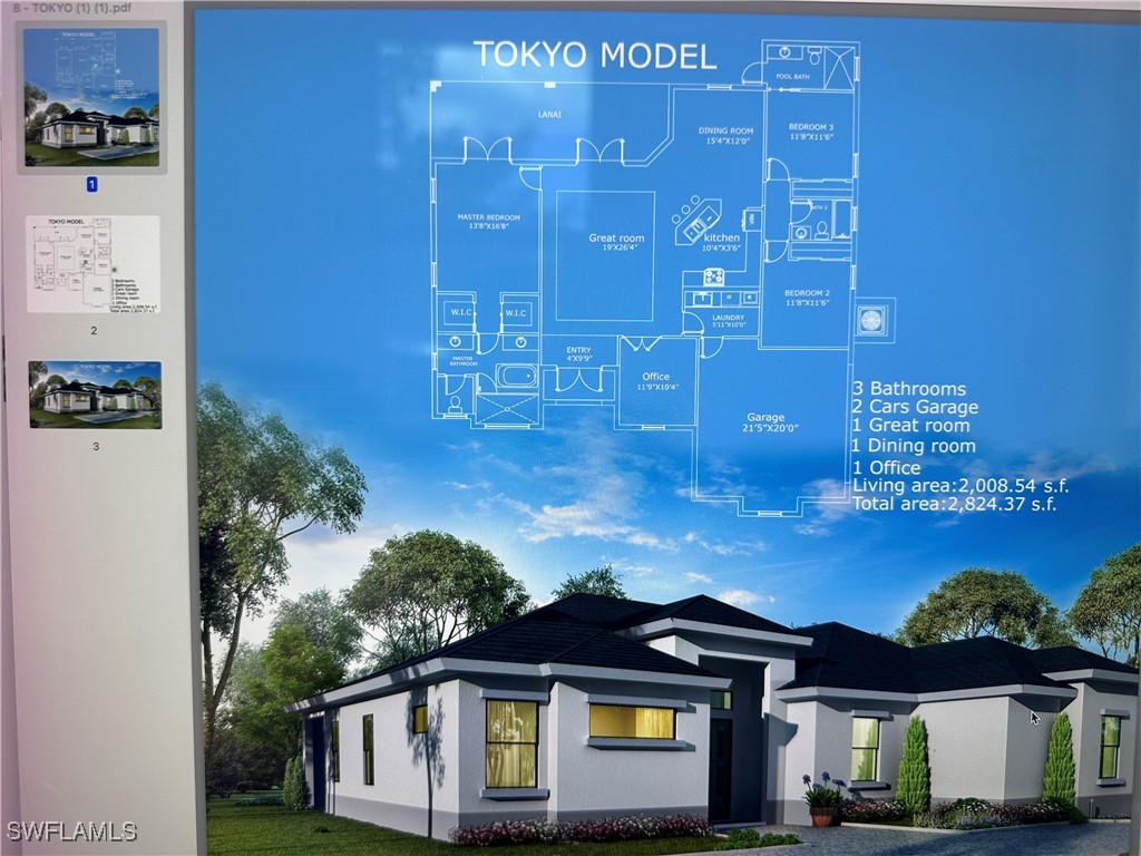 3 bed home in Naples
