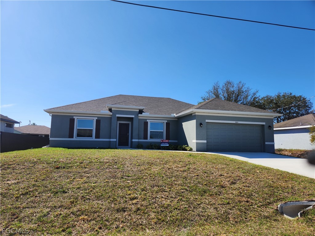 3 bed home in Lehigh Acres