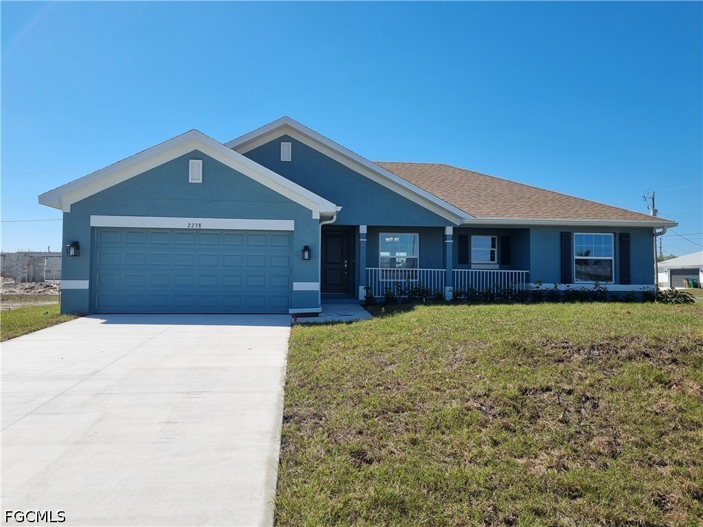 3 bed home in Cape Coral