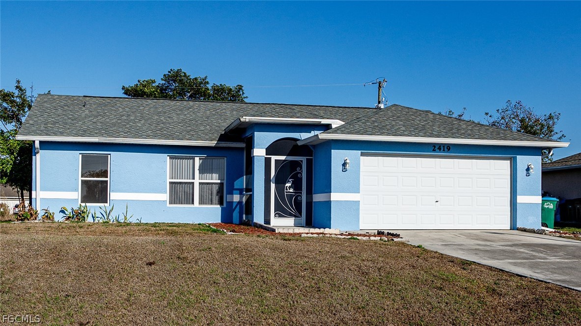 3 bed home in Cape Coral