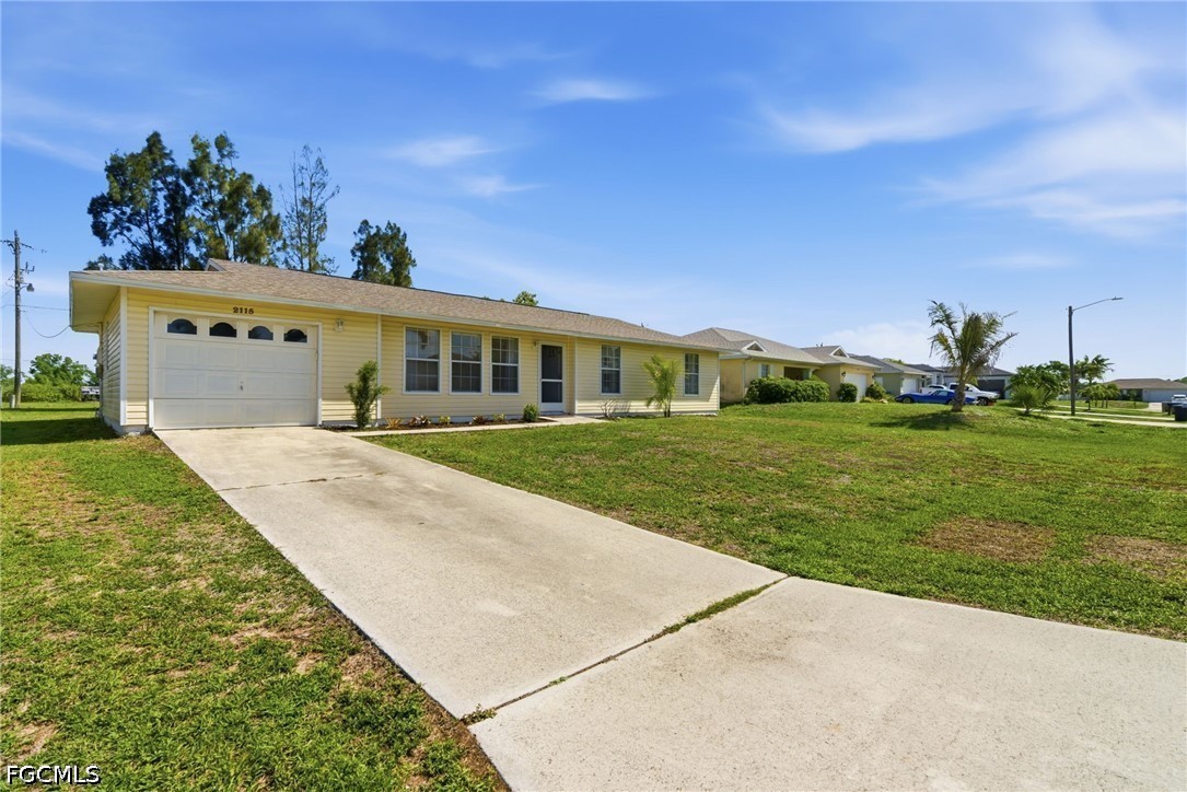 3 bed home in Cape Coral