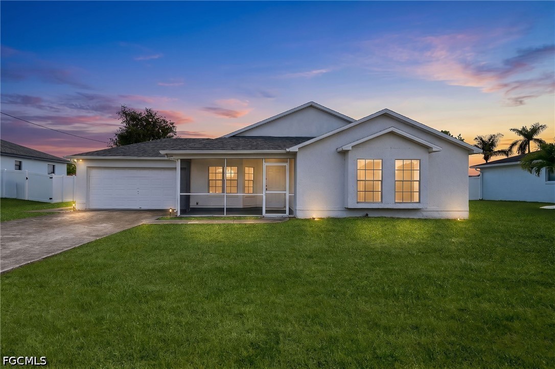3 bed home in Cape Coral