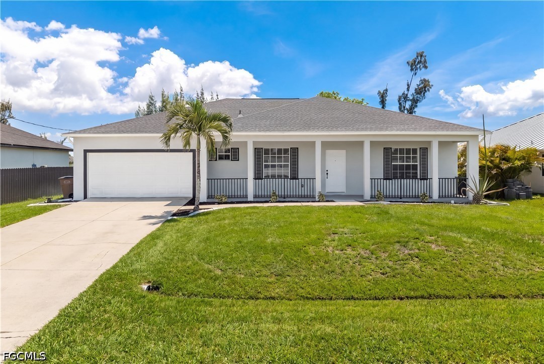 3 bed home in Cape Coral