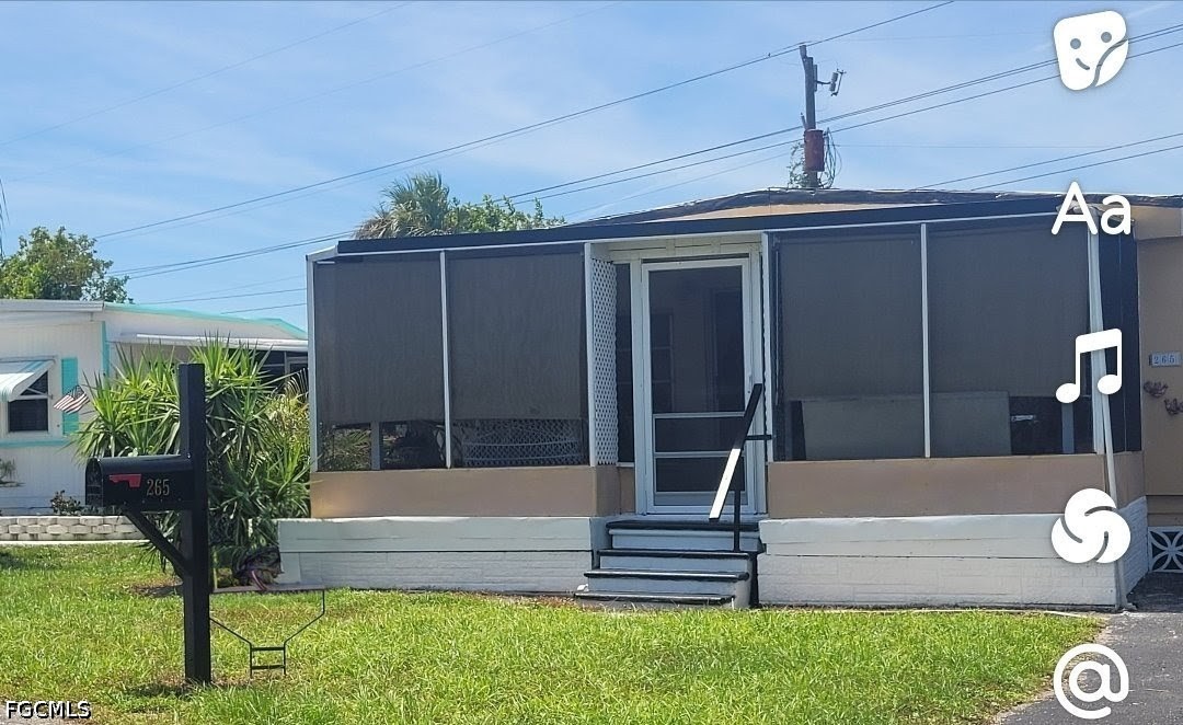2 bed home in North Fort Myers