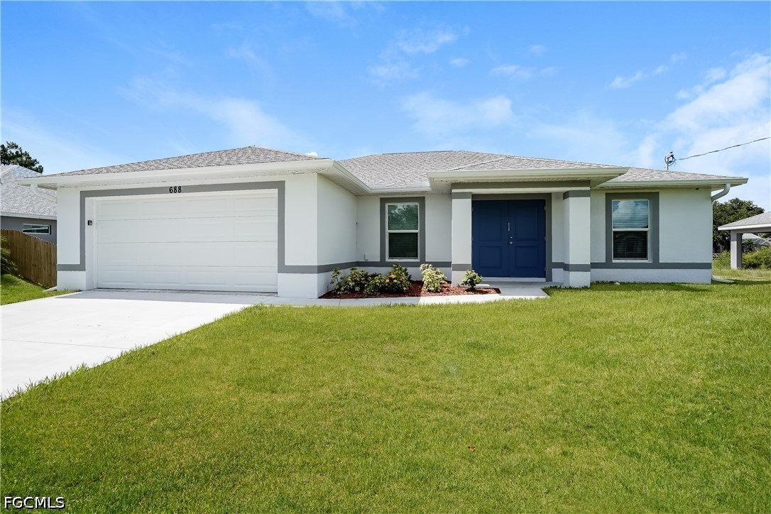3 bed home in Lehigh Acres