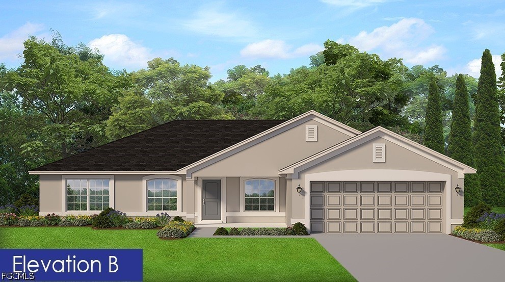 3 bed home in Lehigh Acres
