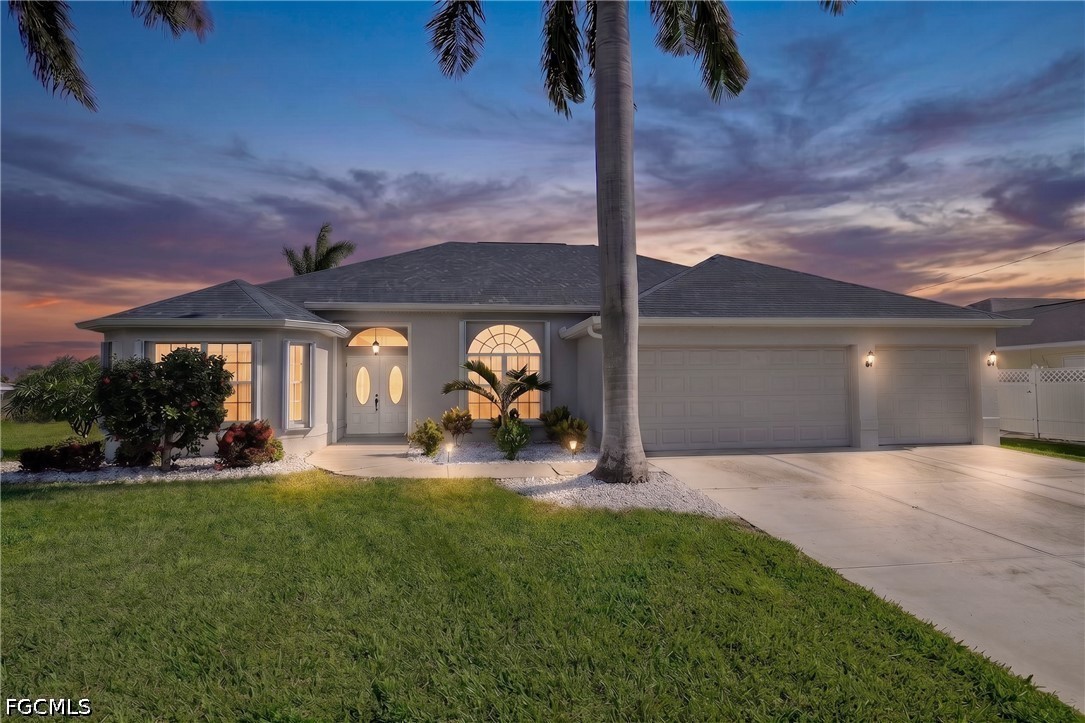 3 bed home in Cape Coral