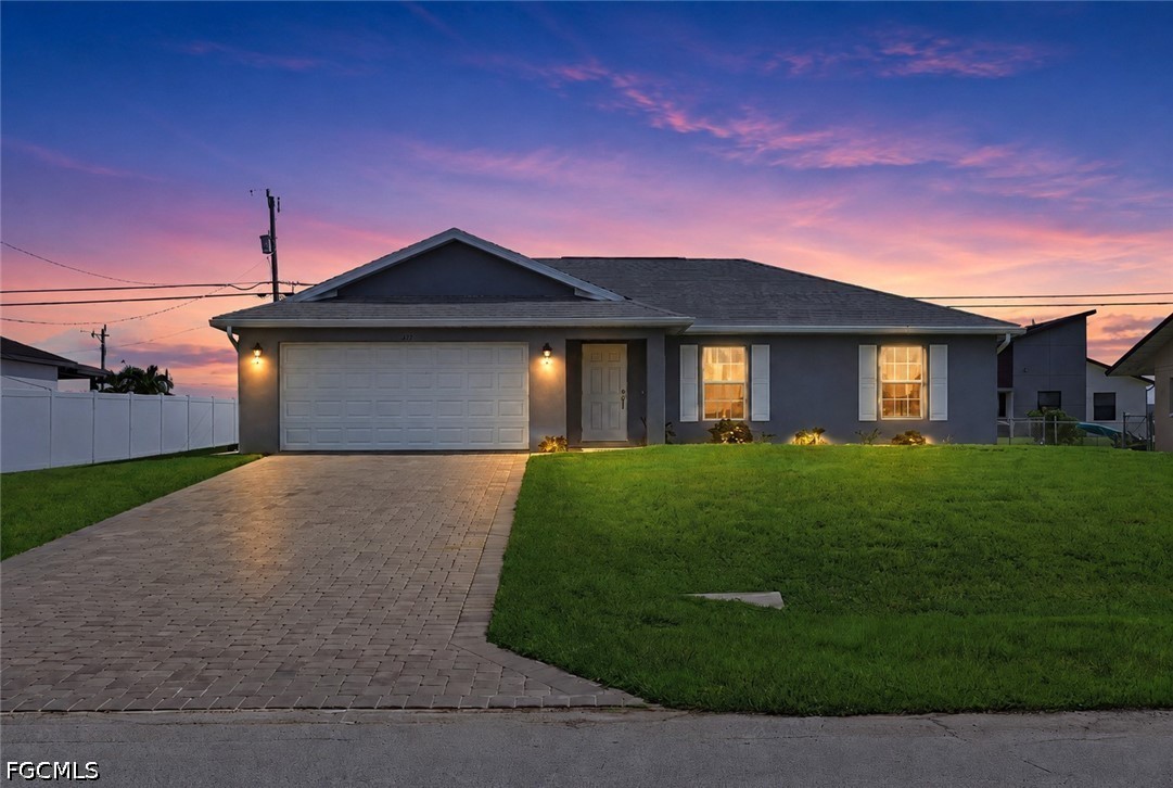 3 bed home in Cape Coral