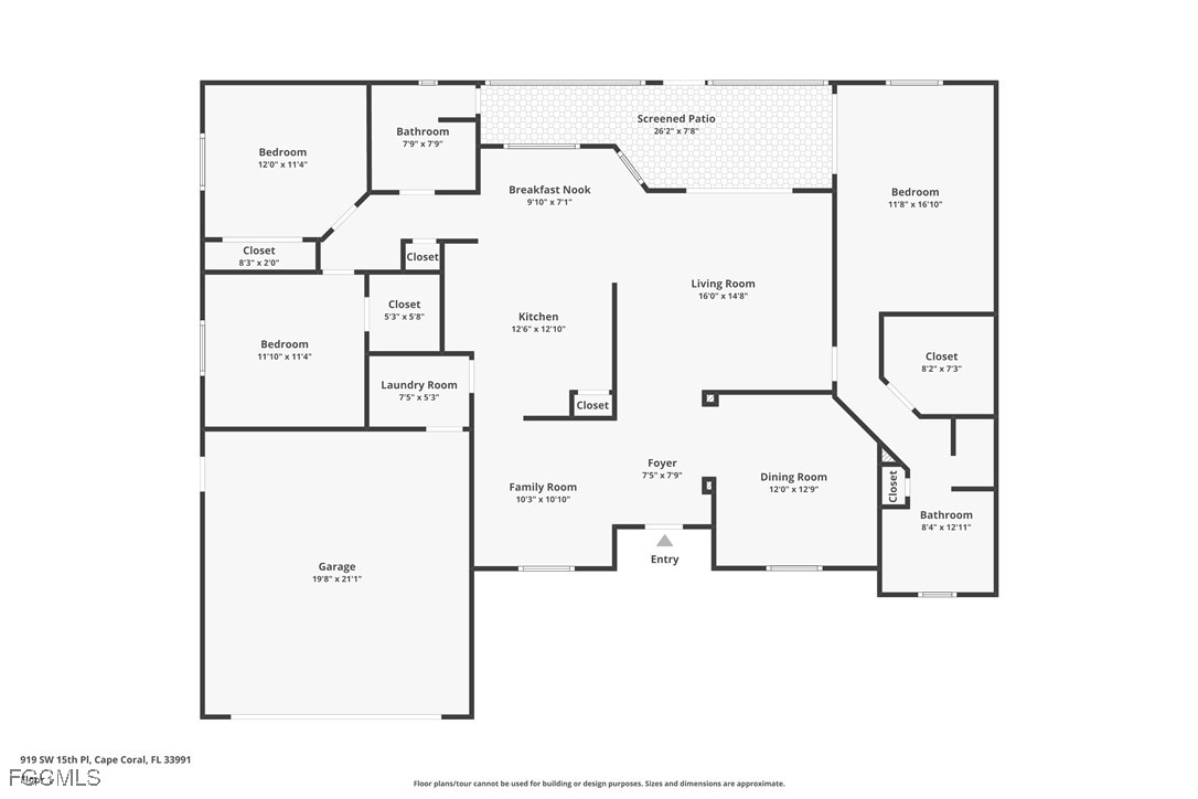 3 Bed Waterfront Home for Sale in Cape Coral, photo 2