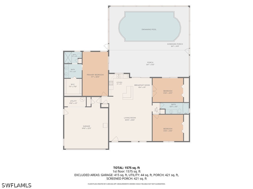 3 Bed Pool Home for Sale in Cape Coral, photo 24