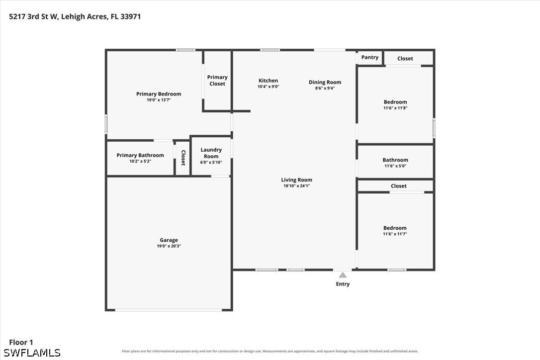 3 Bed SingleFamilyResidence for Sale in Lehigh Acres, photo 26