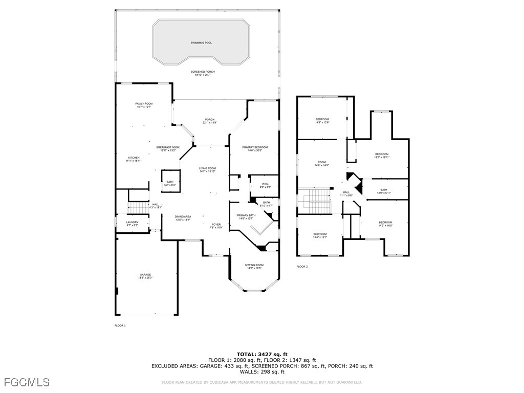 6 Bed Pool Home for Sale in Stoneybrook, photo 29