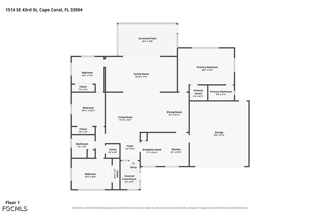 4 Bed SingleFamilyResidence for Sale in Cape Coral, photo 29