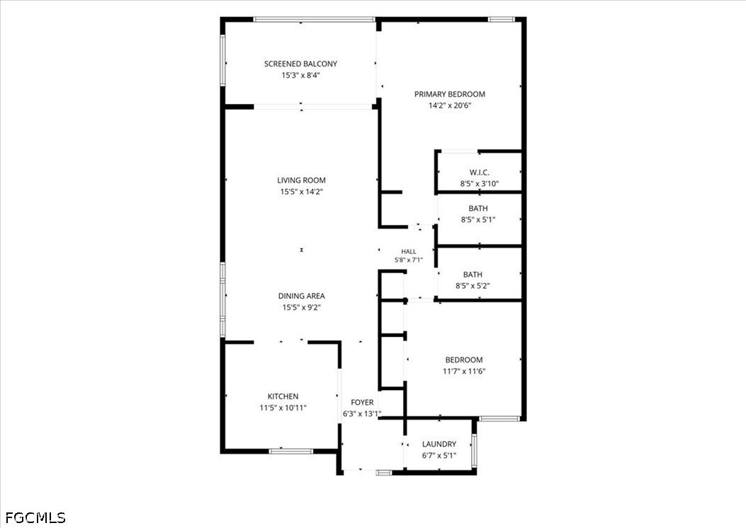 2 Bed Waterfront Home for Sale in Cape Coral, photo 4