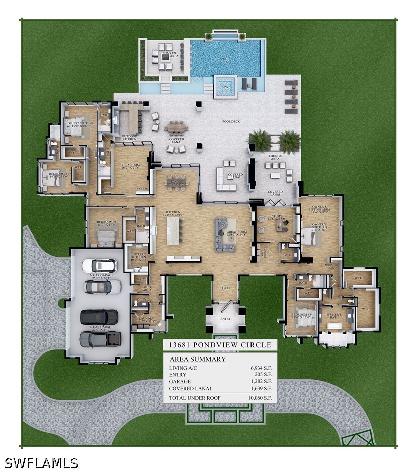 6 Bed Pool Home for Sale in Quail West, photo 4