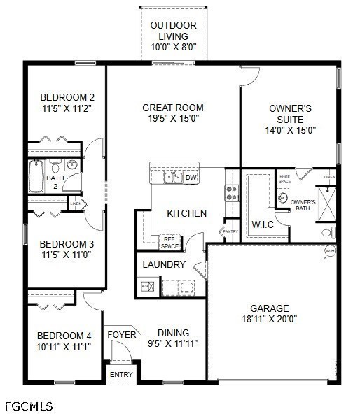 4 Bed SingleFamilyResidence for Sale in Labelle, photo 5