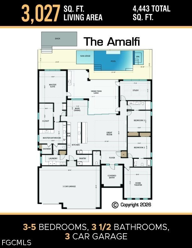 4 Bed Pool Home for Sale in Cape Coral, photo 44