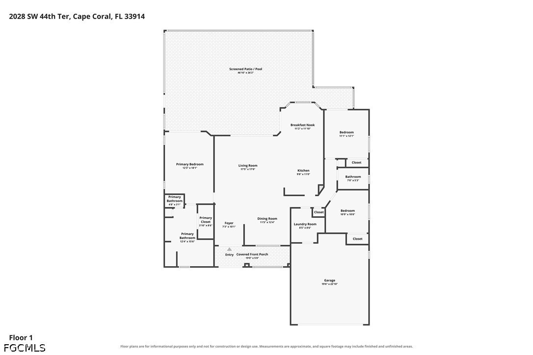 3 Bed Pool Home for Sale in Cape Coral, photo 48