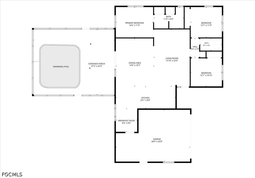 3 Bed Pool Home for Sale in Port Charlotte, photo 50