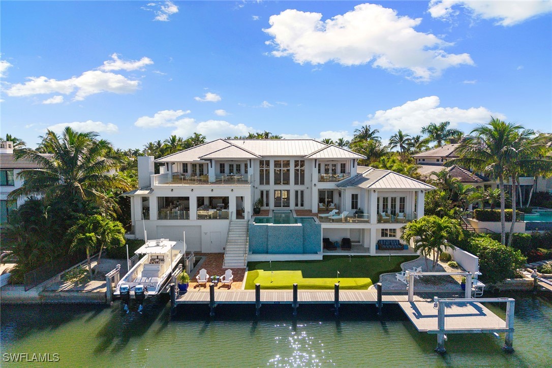 5 Bed Pool Home for Sale in Aqualane Shores, FL, $13,495,000 — photo 2
