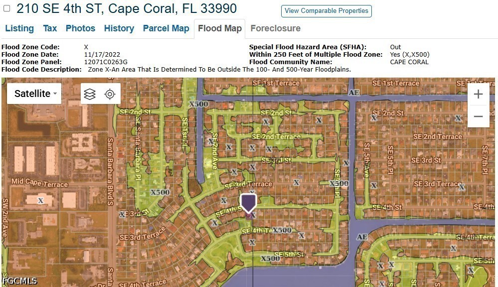 3 Bed SingleFamilyResidence for Sale in Cape Coral, photo 2