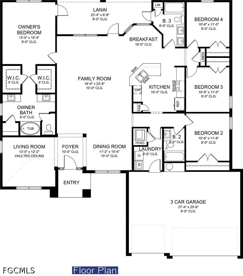 4 Bed Waterfront Home for Sale in Cape Coral, photo 2