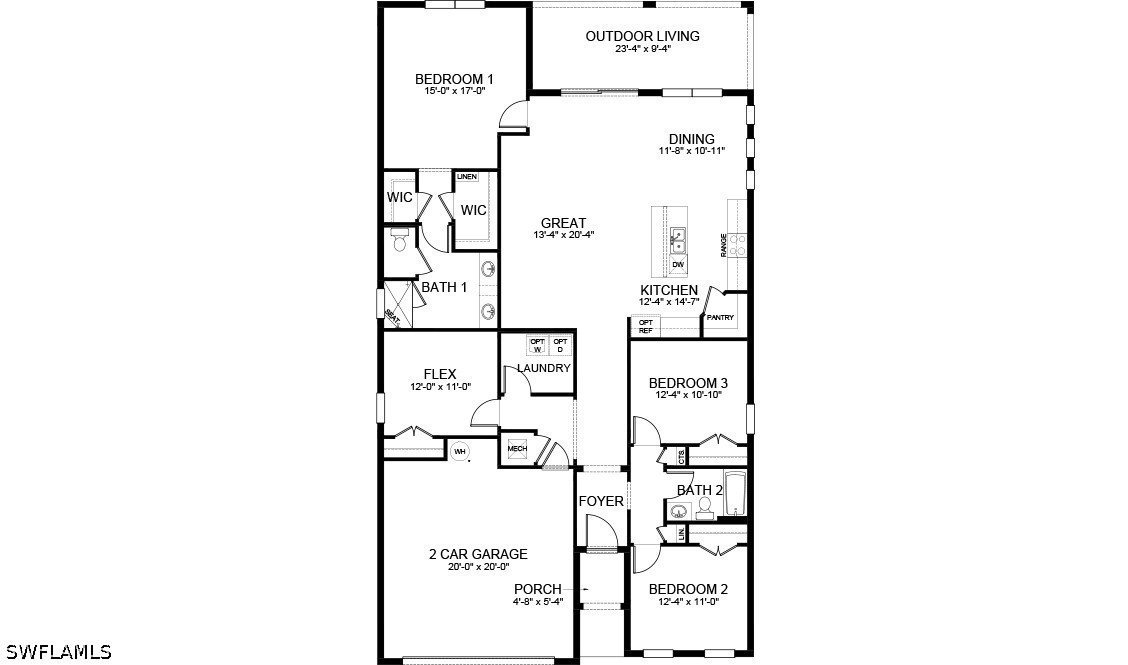 2 Bed Waterfront Home for Sale in North Fort Myers, photo 13