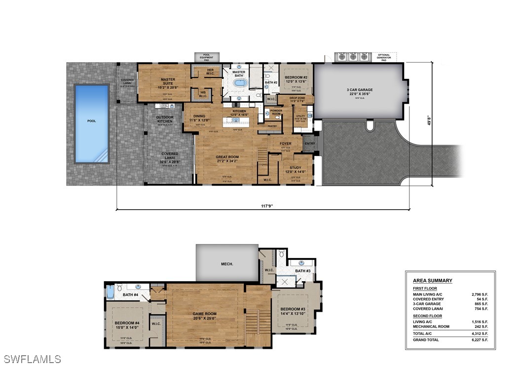 4 Bed Pool Home for Sale in Palisades, photo 3