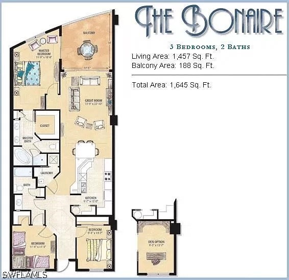 3 Bed Condominium for Sale in Beau Rivage, FL, $2,700 — photo 22