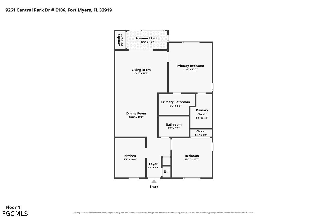 2 Bed Waterfront Home for Sale in Fort Myers, FL, $1,500 — photo 24