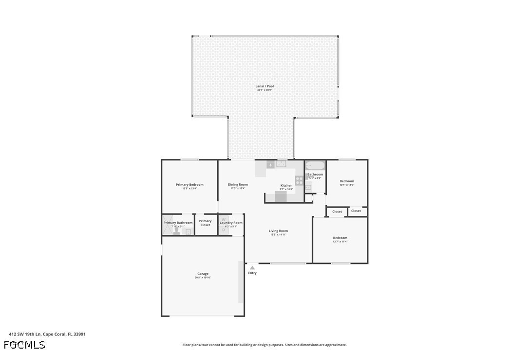 3 Bed Pool Home for Sale in Cape Coral, photo 29