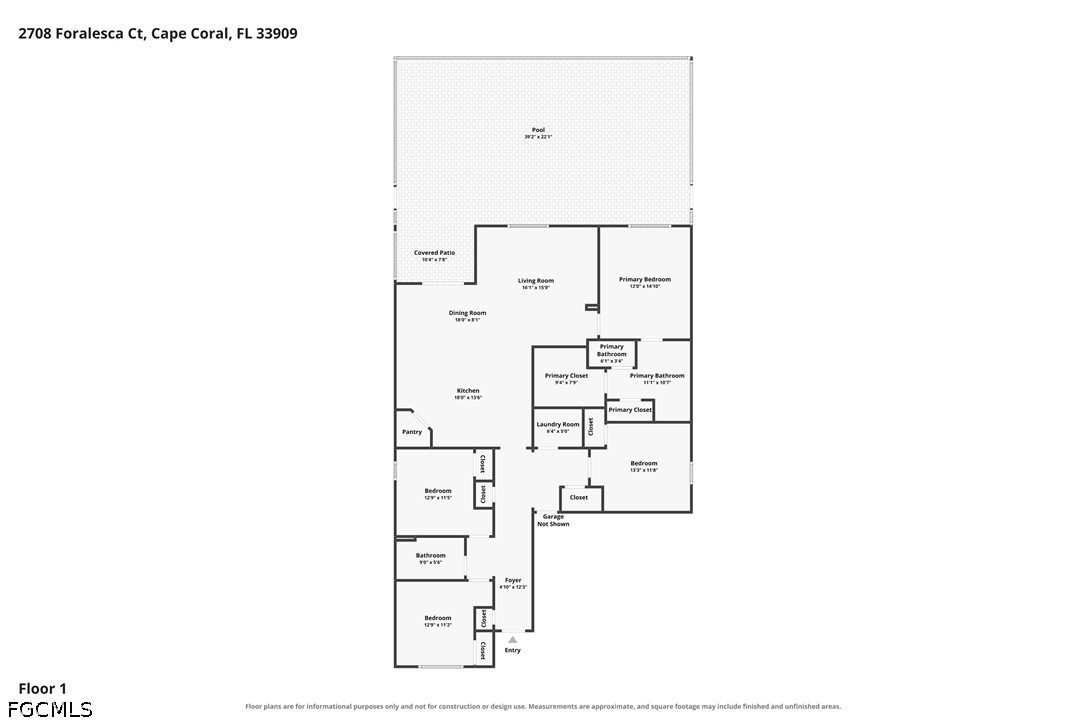 4 Bed Pool Home for Sale in Entrada, photo 30