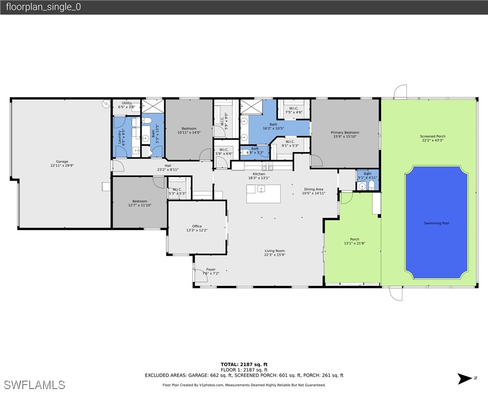 3 Bed Pool Home for Sale in Magnolia Isles, FL — photo 4
