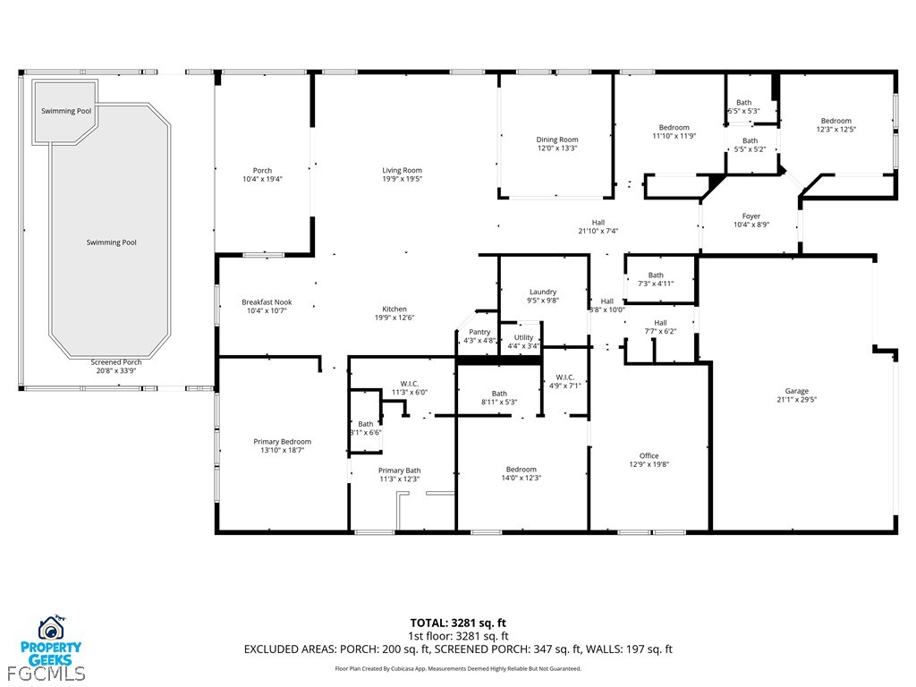 4 Bed Pool Home for Sale in Lindsford, photo 4