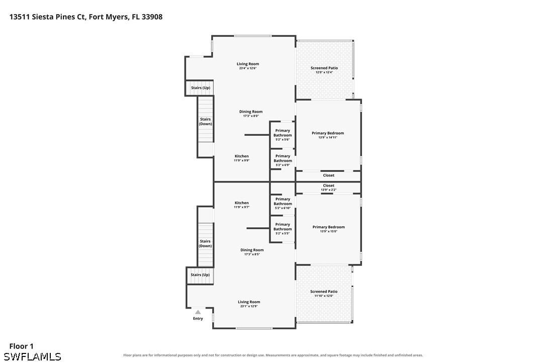 6 Bed Duplex for Sale in Siesta Pines, FL, $775,000 — photo 4
