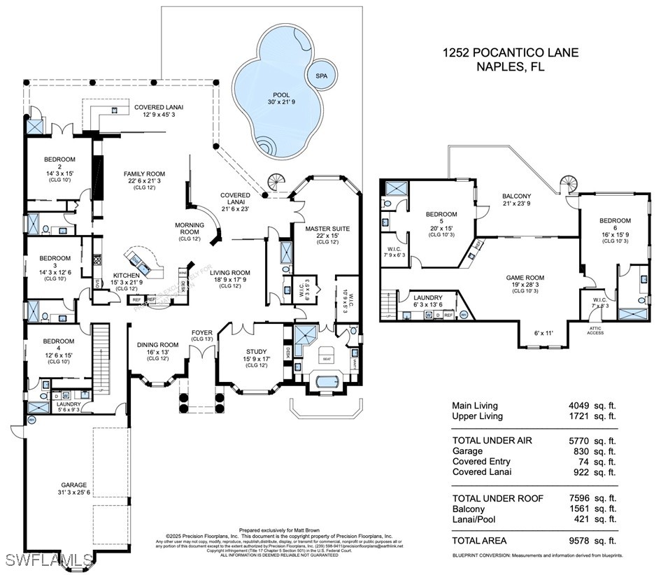 6 Bed Pool Home for Sale in Colliers Reserve, photo 36