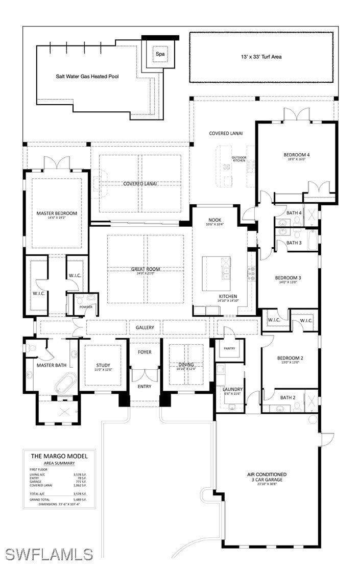 4 Bed Pool Home for Sale in Esplanade, photo 40