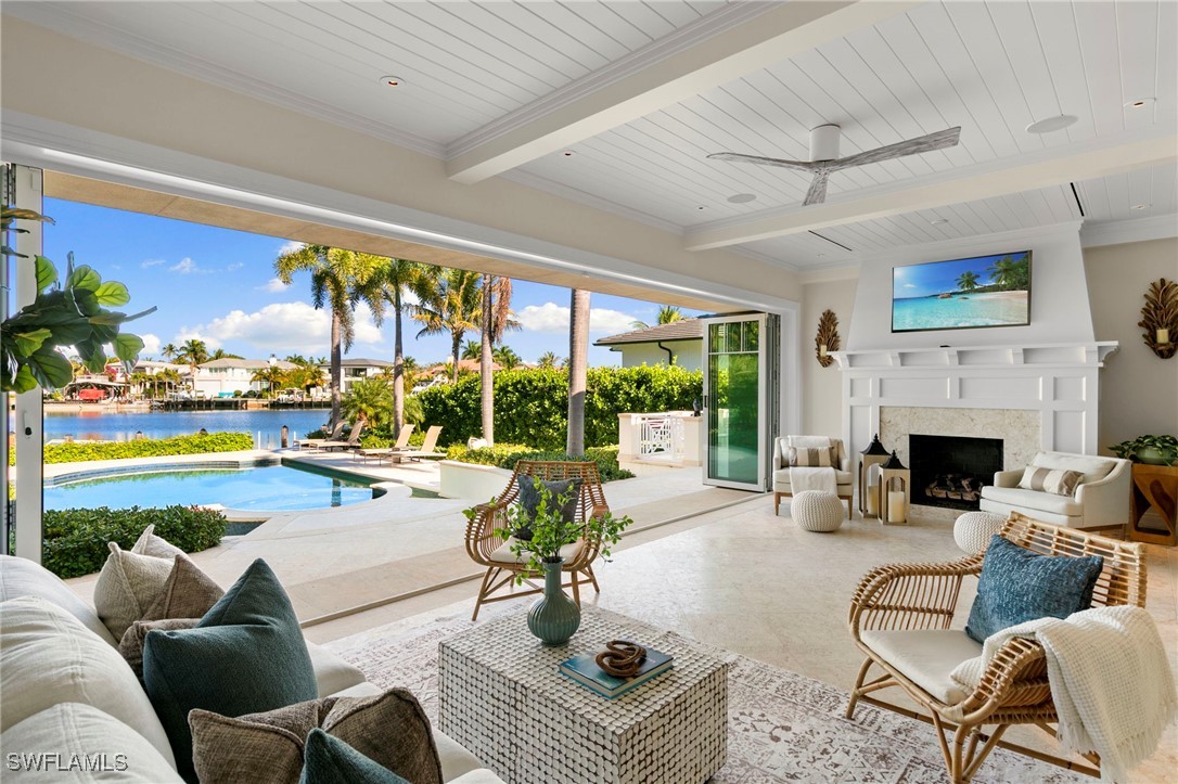 6 Bed Pool Home for Sale in Aqualane Shores, FL, $15,250,000 — photo 41