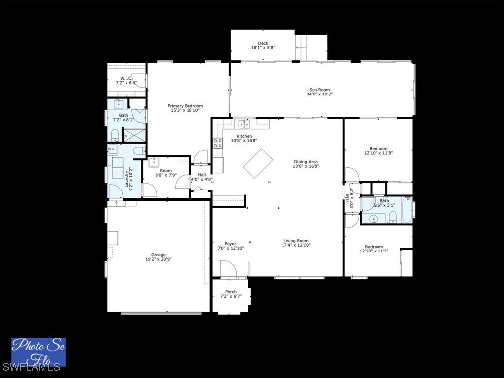 3 Bed Waterfront Home for Sale in Little Hickory Shores, FL — photo 42