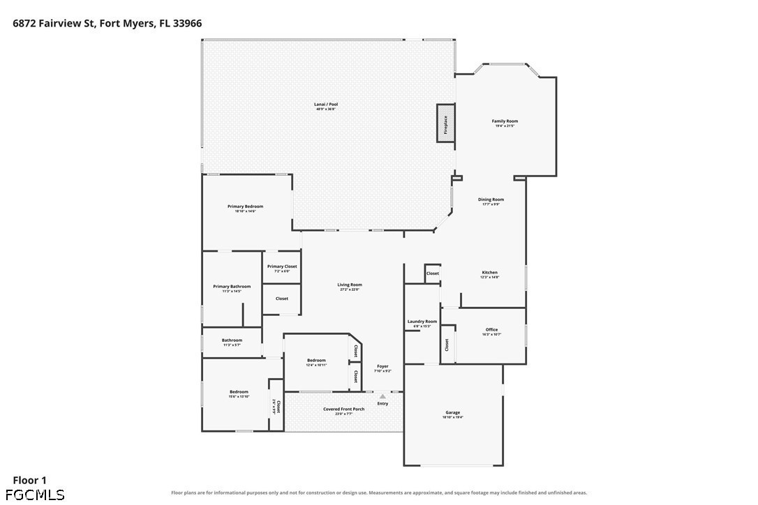 4 Bed Pool Home for Sale in Florimond Manor, FL, $574,900 — photo 42