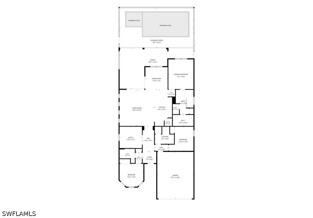 3 Bed Pool Home for Sale in Country Club, photo 42