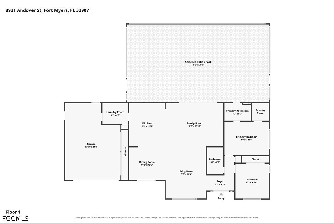 2 Bed Pool Home for Sale in Fort Myers Villas, photo 42