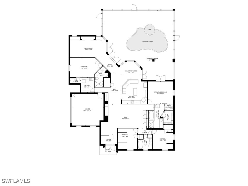 4 Bed Pool Home for Sale in Town And River, FL, $1,399,000 — photo 46