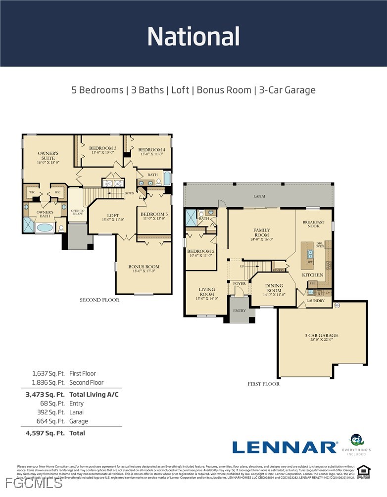 5 Bed Pool Home for Sale in Estero, photo 46