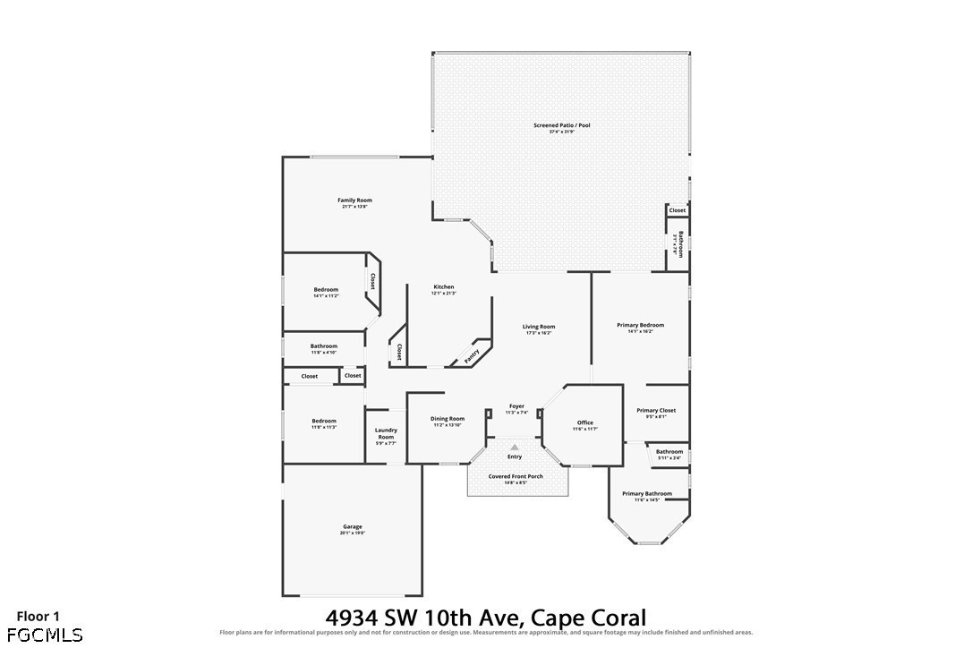 3 Bed Pool Home for Sale in Cape Coral, FL, $649,000 — photo 47