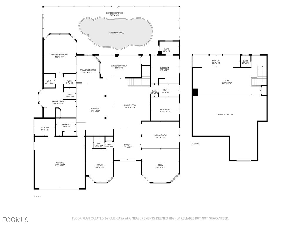 4 Bed Pool Home for Sale in Cape Coral, FL, $1,295,000 — photo 49