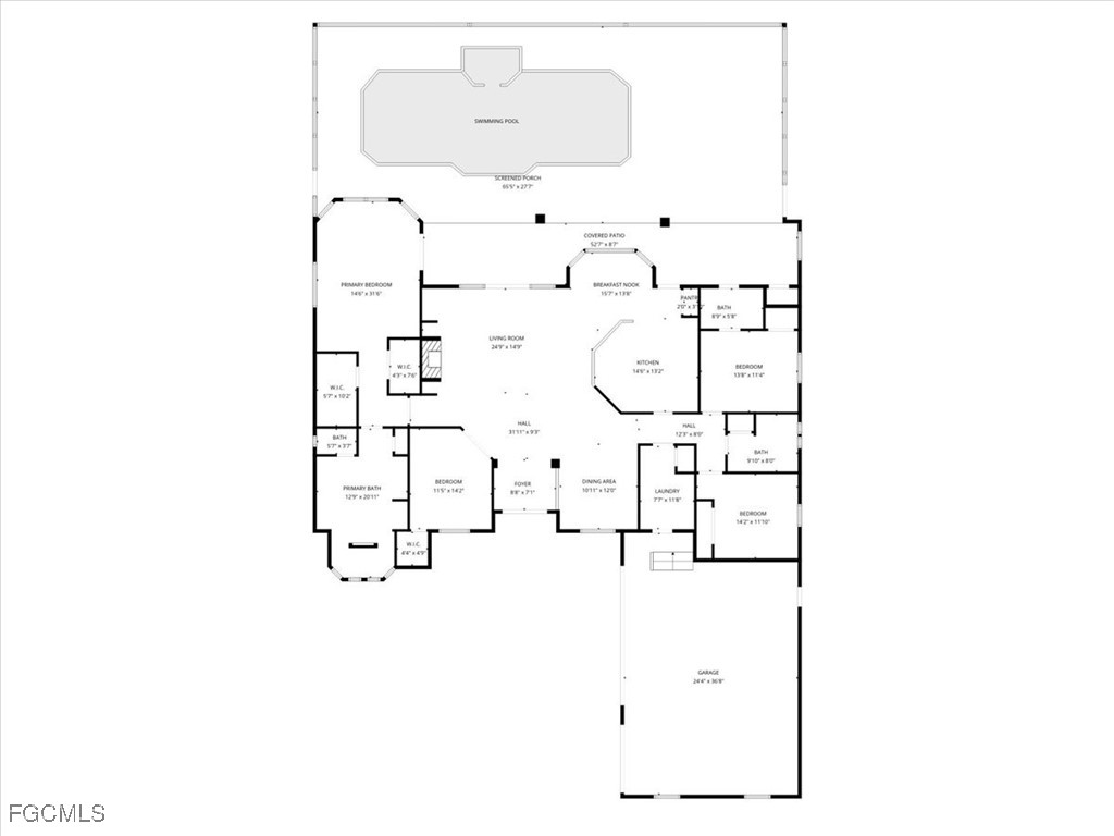 3 Bed Pool Home for Sale in Cedar Hammock, FL — photo 50