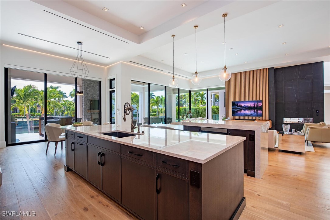 5 Bed Pool Home for Sale in Aqualane Shores, FL, $12,850,000 — photo 8
