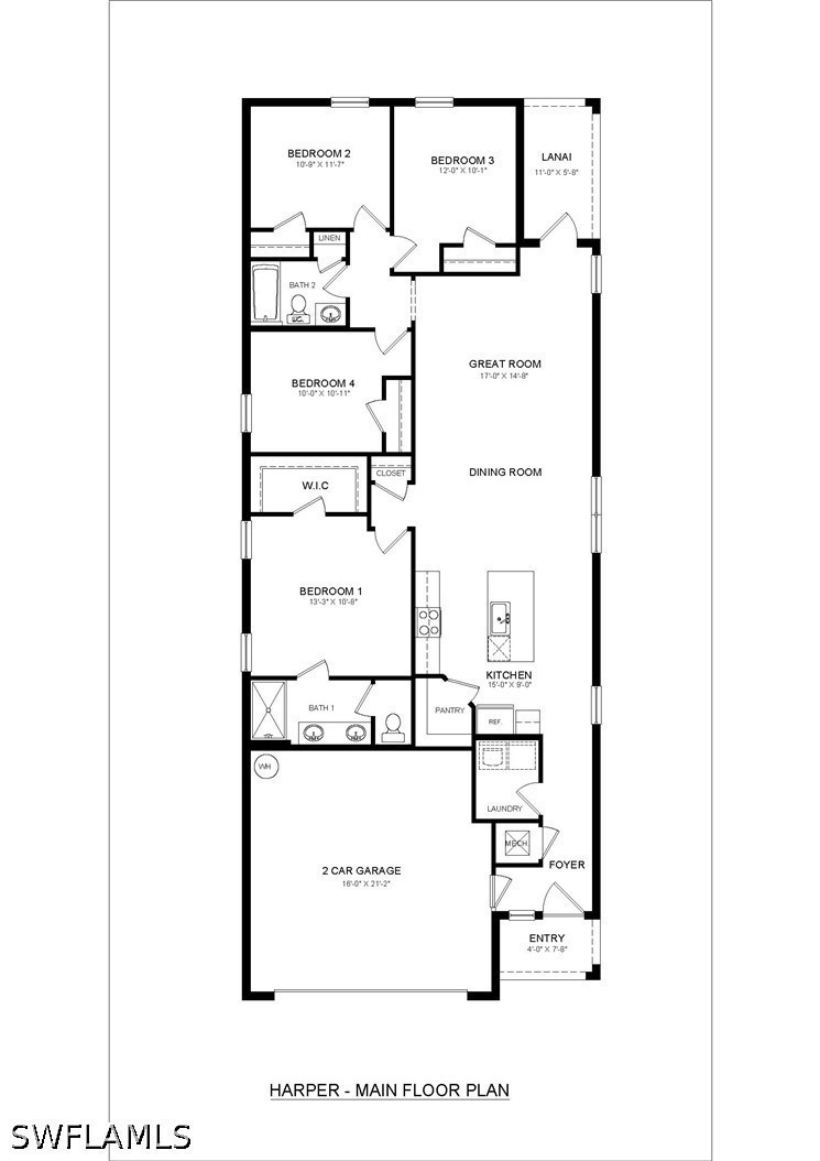 4 Bed SingleFamilyResidence for Sale in Bentley Crossing, photo 8