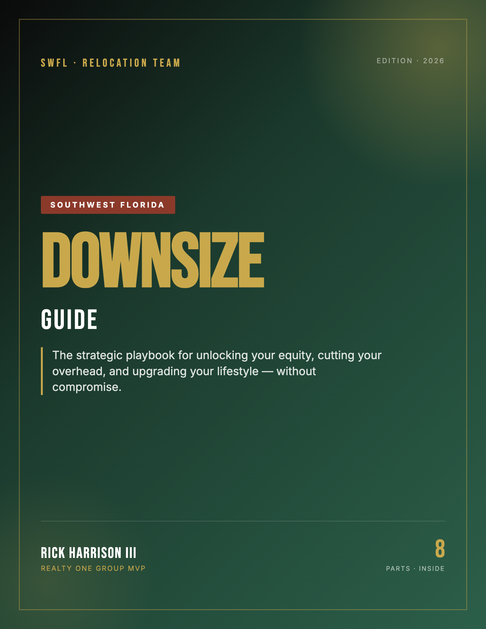 SWFL Downsize Guide, guide cover